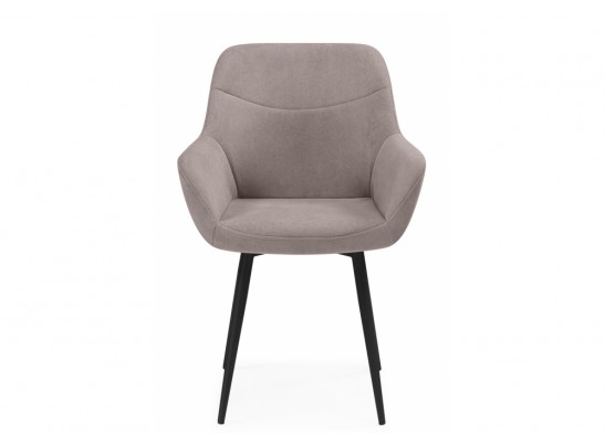 Стул на металлокаркасе Флюид латте (zd (290) / черный в Кургане