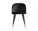 Стул на металлокаркасе Gabi black / black / gold в Кургане