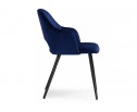 Стул на металлокаркасе Konor dark blue / black в Кургане