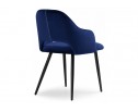 Стул на металлокаркасе Konor dark blue / black в Кургане
