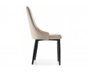 Стул на металлокаркасе Kora beige / black в Кургане