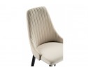 Стул на металлокаркасе Kora beige / black в Кургане