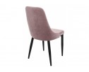 Стул на металлокаркасе Kora light purple / black в Кургане