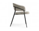 Стул на металлокаркасе Лукас бежевый / черный каркас в Кургане