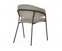 Стул на металлокаркасе Лукас бежевый / черный каркас в Кургане
