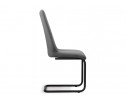 Стул на металлокаркасе Лулла черный / серый в Кургане