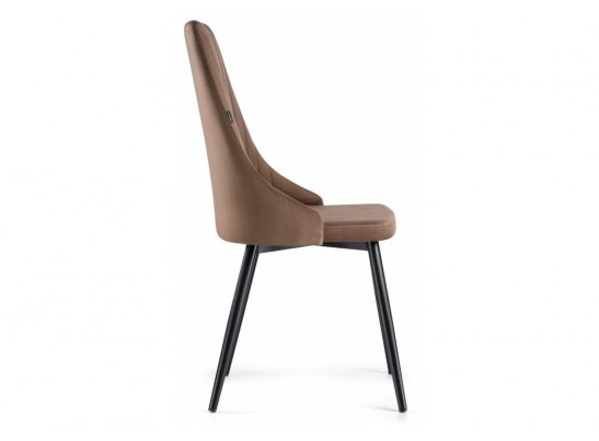 Стул на металлокаркасе Нараян velutto 23 / черный в Кургане