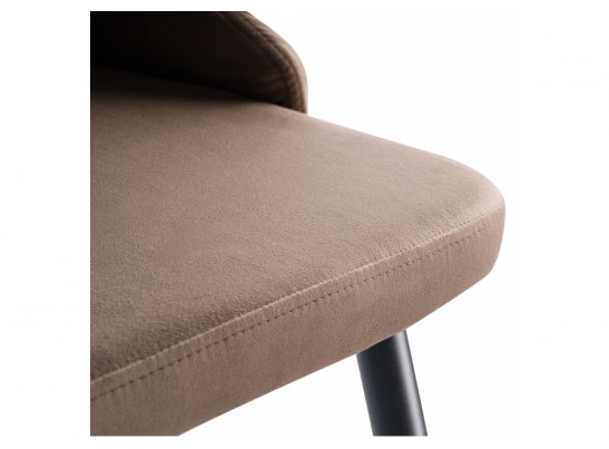 Стул на металлокаркасе Нараян velutto 23 / черный в Кургане