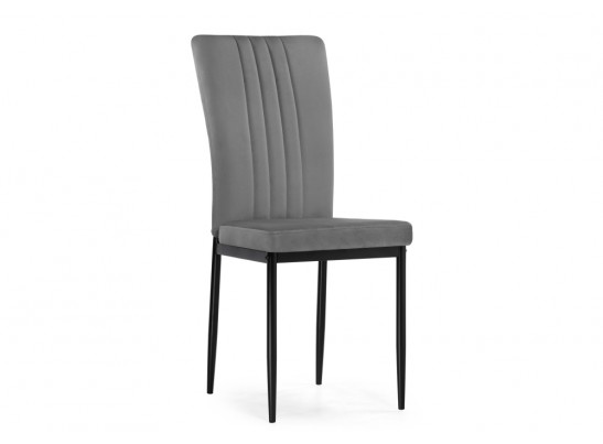 Стул на металлокаркасе Rek dark gray / black в Кургане