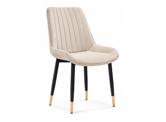 Стул на металлокаркасе Seda 1 beige / gold / black в Кургане