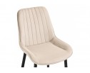 Стул на металлокаркасе Seda 1 beige / gold / black в Кургане