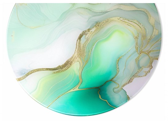 Журнальный стол Sheffilton SHT-CT27 лазурно голубой / черный муар в Кургане