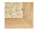 Журнальный столик SHT-S39 70 / 70 дуб / OSB прозрачный лак в Кургане