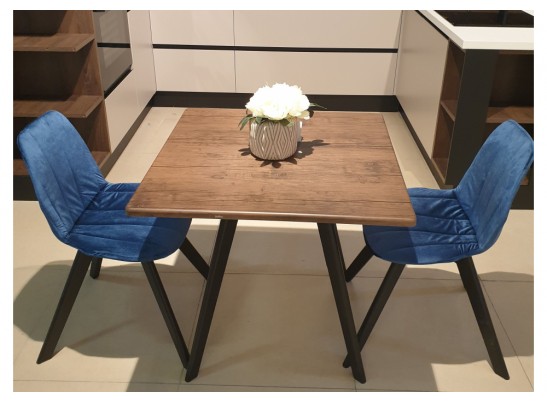 Деревянный стол SHT-TU9/80/80 МДФ венге / палисандр в Кургане