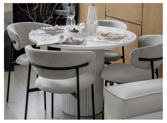 Стол Барел 100 белый / белый в Кургане