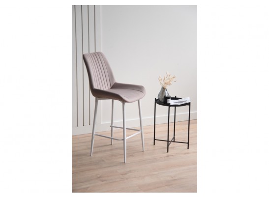 Полубарный стул Седа латте (zd 290) / белый в Кургане