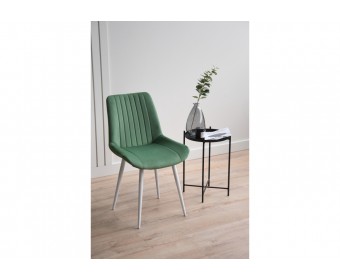 Стул на металлокаркасе Седа 360 фисташковый (zd 651) / белый