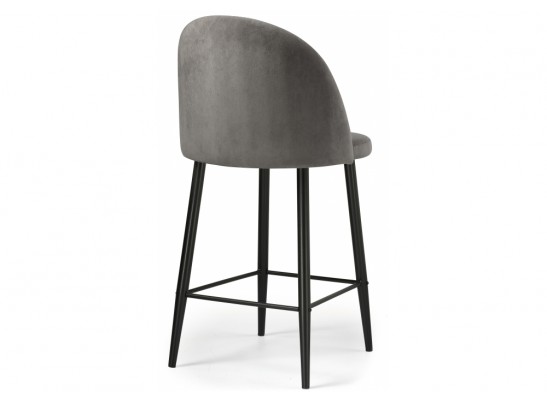 Барный стул Амизуре темно-серый / черный матовый в Кургане