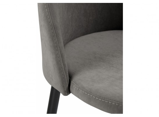 Барный стул Амизуре темно-серый / черный матовый в Кургане