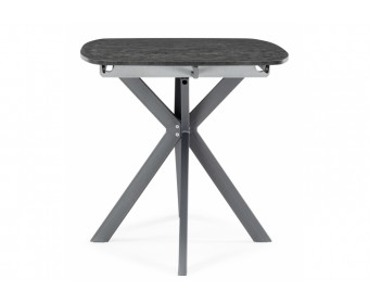 Деревянный стол Кортез 116(160)x77 раздвижной малави / серый