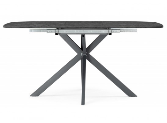 Деревянный стол Кортез 116(160)x77 раздвижной малави / серый