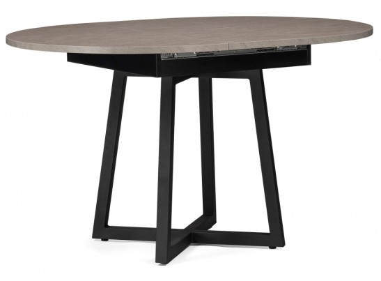 Деревянный стол Регна черный / бежевый в Кургане