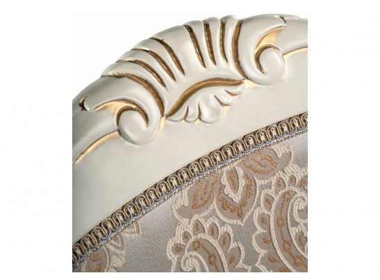 Деревянный стул Керия слоновая кость / ткань С65 в Кургане