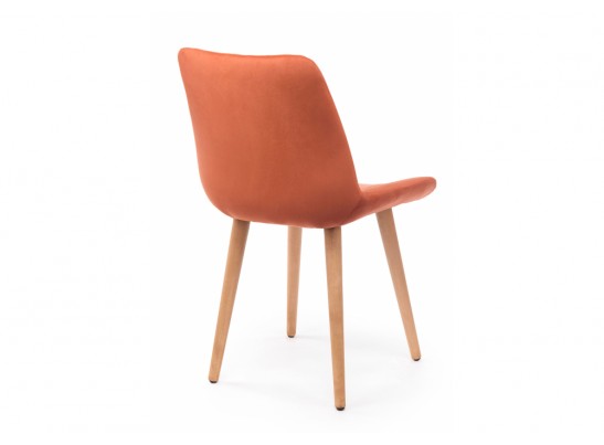 Деревянный стул Седа терракотовый (zd 432) / светлое дерево в Кургане