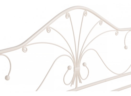 Двуспальная кровать Мэри 1 160х200 белая в Кургане