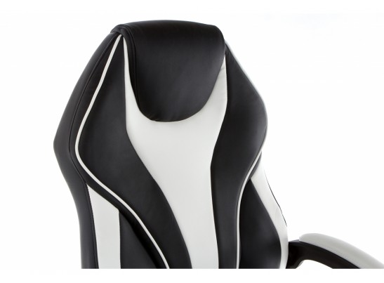 Компьютерное кресло Danser черное / белое в Кургане