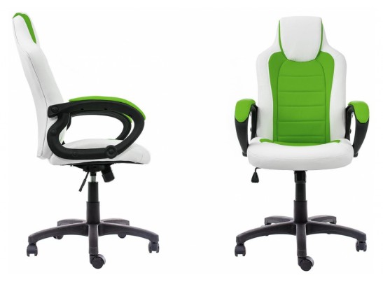 Компьютерное кресло Kadis светло-зеленое / белое в Кургане