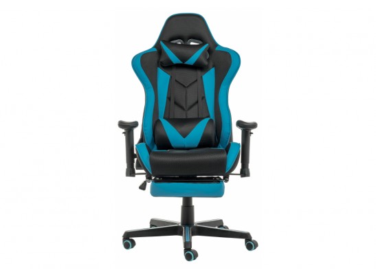 Компьютерное кресло Kano черное / голубое в Кургане
