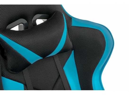 Компьютерное кресло Kano черное / голубое в Кургане