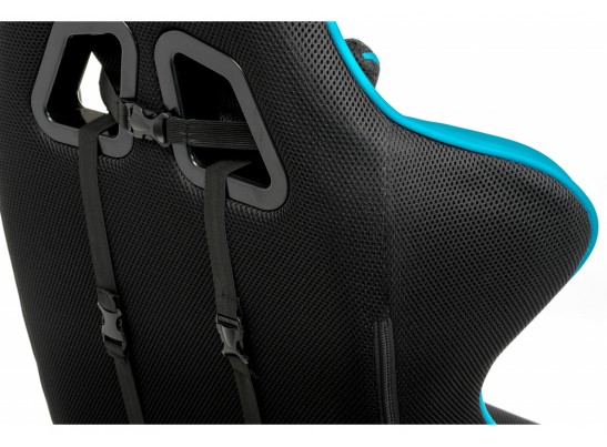 Компьютерное кресло Kano черное / голубое в Кургане