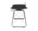 Компьютерный стол Koni 130х65х76 black / red в Кургане