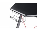 Компьютерный стол Koni 130х65х76 black / red в Кургане