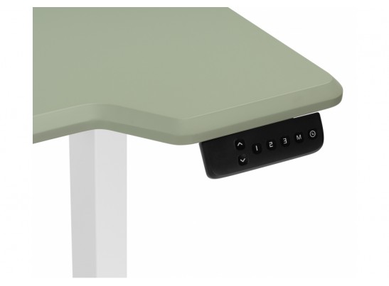 Компьютерный стол Маркос 120х75 зеленый / белый в Кургане