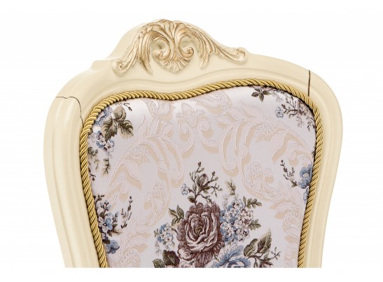 Кресло Руджеро патина золото / молочный в Кургане