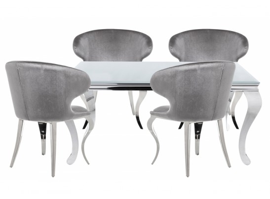 Обеденная группа Таширо white / gray в Кургане