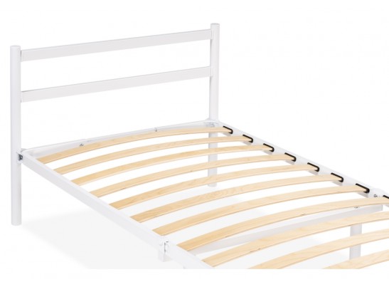 Односпальная кровать Фади 90х200 белая в Кургане