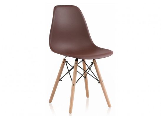 Пластиковый стул Eames PC-015 brown в Кургане