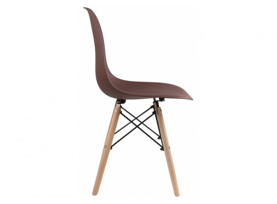 Пластиковый стул Eames PC-015 brown в Кургане