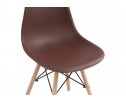 Пластиковый стул Eames PC-015 brown в Кургане