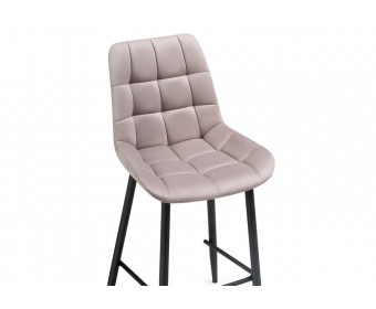 Полубарный стул Алст К латте / черный