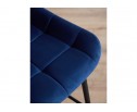 Полубарный стул Челси 360 синий (zd 798) / черный в Кургане