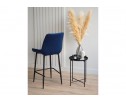 Полубарный стул Челси 360 синий (zd 798) / черный в Кургане