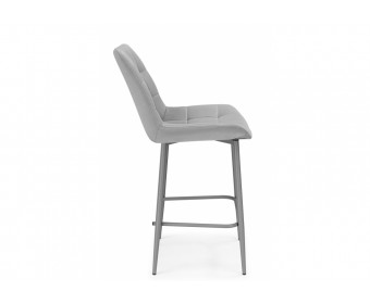 Полубарный стул Челси 360 светло-серый (zd 960) / серый