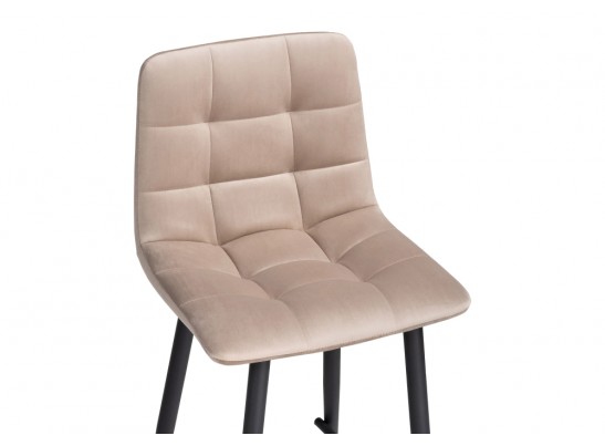 Полубарный стул Чилли К бежевый / черный в Кургане