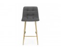 Полубарный стул Чилли Мини темно-серый (zd 995) / золотой в Кургане