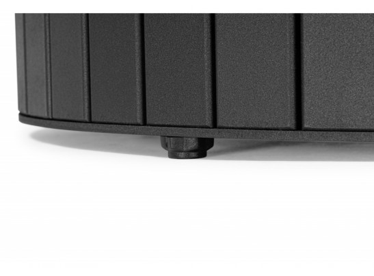 Стеклянный стол Гравент 110 черный мрамор / черная пленка / черный